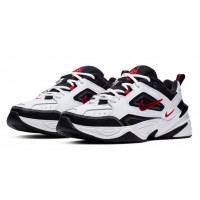 Nike M2k Tekno White Black Red