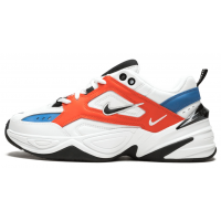 Мужские кроссовки Nike M2k Tekno белые с синим