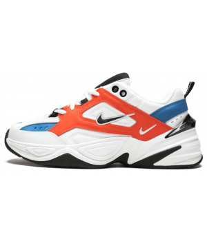 Мужские кроссовки Nike M2k Tekno белые с синим