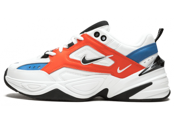 Мужские кроссовки Nike M2k Tekno белые с синим