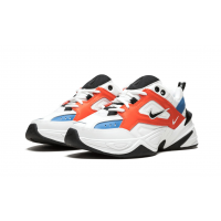 Мужские кроссовки Nike M2k Tekno белые с синим