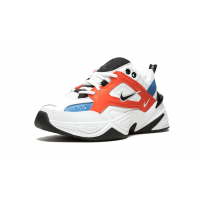 Мужские кроссовки Nike M2k Tekno белые с синим