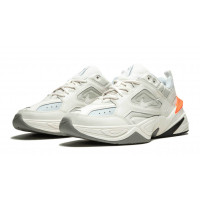 Nike M2k Tekno Phantom White Orange Grey