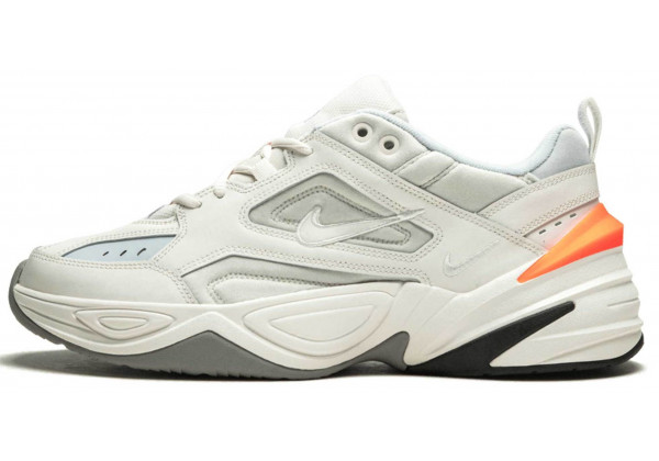 Nike M2k Tekno Phantom White Orange Grey