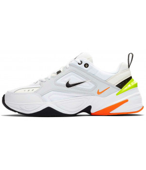 Nike M2k Tekno White Green Orange