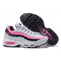 Женские кроссовки Nike Air Max 95 White Pink Black