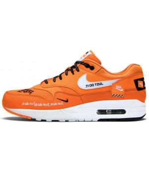 Nike air max just do it white orange 2025