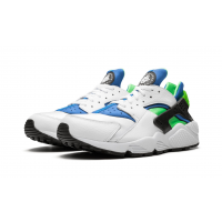 Nike Huarache Run White Blue Green