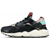 Nike Air Huarache Run Aloha Black