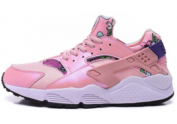 Кроссовки Nike Huarache Havai розовые