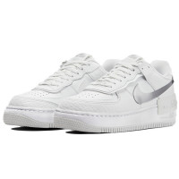 Кроссовки Nike Air Force 1 Shadow White Metallic Silver