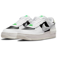 Nike Air Force 1 Shadow White Metallic Silver Green