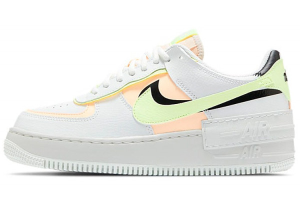 Nike Wmns Air Force 1 Shadow White Crimson Tint