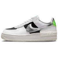 Nike Air Force 1 Shadow White Metallic Silver Green