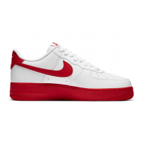 Nike Air Force 1 Low White Red Sole