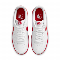 Nike Air Force 1 Low White Red Sole