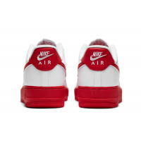 Nike Air Force 1 Low White Red Sole