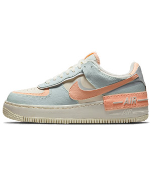 Nike Air Force 1 Shadow Barely Green Crimson Tint