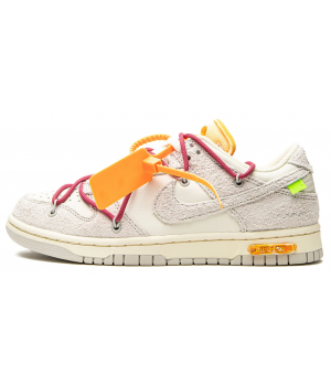 Кроссовки Nike Dunk Low Off-White Lot 35