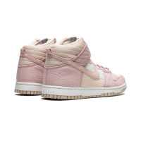 Кроссовки Nike Dunk High WMNS Next Nature Pink Oxford