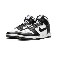 Nike Dunk High Panda White Black