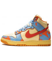 Кроссовки Nike Dunk High 1985 Orange Acid Wash