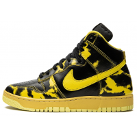 Кроссовки Nike Dunk High 1985 Yellow Acid Wash