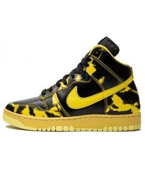 Кроссовки Nike Dunk High 1985 Yellow Acid Wash