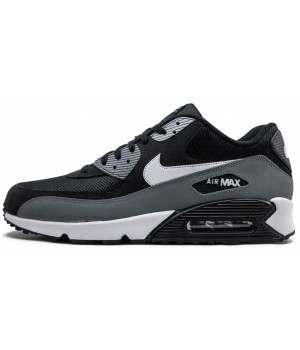 Кроссовки Nike Air Max 90 Leather Black Grey White