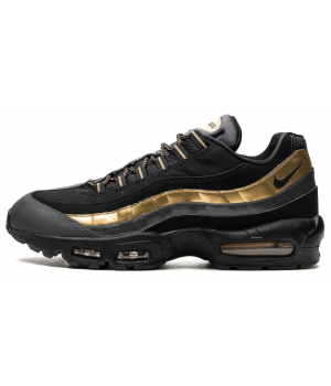 Кроссовки Nike Air Max 95 Premium Black Gold