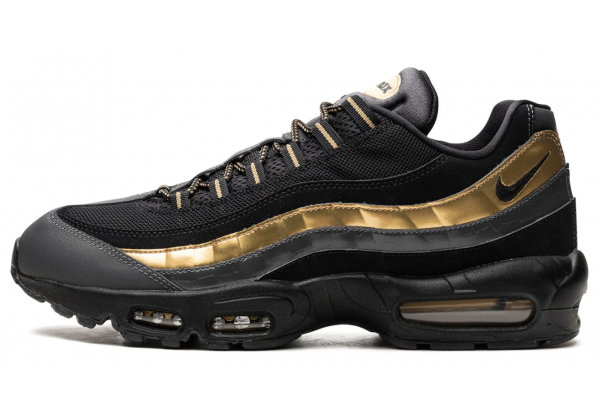 Кроссовки Nike Air Max 95 Premium Black Gold