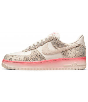 Nike Air Force 1 Low Snakeskin Sail Pink Nebula