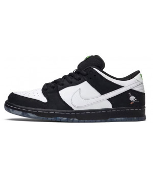 Кроссовки Nike Air Force 1 SB Dunk Low Jeff Staple черно-белые