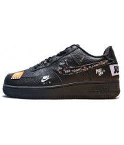 Кроссовки Nike Air Force 1 Low Just Do It Black