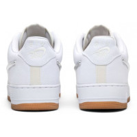 Travis Scott x Nike Air Force 1 Low Zipper White Gum