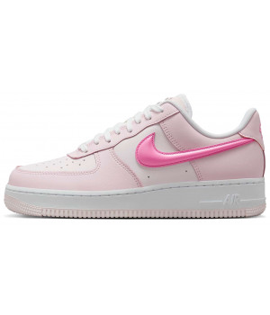 Nike Air Force 1 Paw Print White Pink