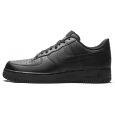 Nike Air Force 1 Low Triple Black черные