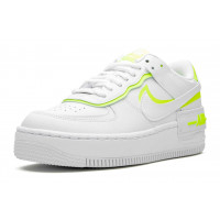 Кроссовки Nike Air Force 1 Shadow White Lemon Venom Volt