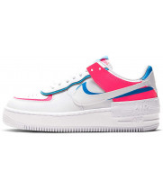 Nike кроссовки женские Air Force 1 Shadow White Pink Blue