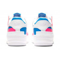 Nike кроссовки женские Air Force 1 Shadow White Pink Blue