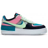 Nike Air Force 1 Low Shadow Barely Volt Oracle Aqua