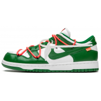 Dunk Low Off-White Pine Green