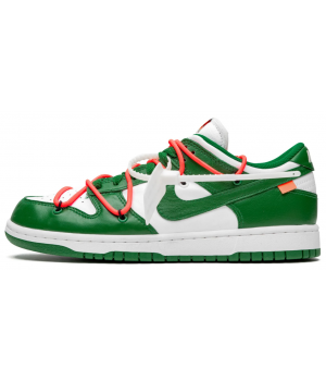 Dunk Low Off-White Pine Green