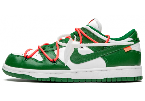 Dunk Low Off-White Pine Green