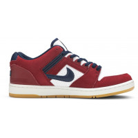 Nike SB Air Force 2 Low Team Red Obsidian