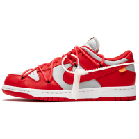 Кроссовки Nike SB Dunk Low Off-White University Red