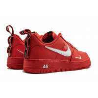 Кроссовки Nike Air Force 1 LV8 Utility красные