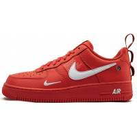 Кроссовки Nike Air Force 1 LV8 Utility красные