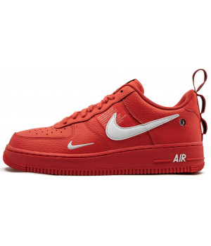 Кроссовки Nike Air Force 1 LV8 Utility красные