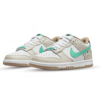 Nike Dunk Low Split Seam White Tan Mint